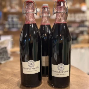 Lot de 3 nectars de myrtille artisanaux Myrtilles du Trimoulet 975ml, fabrication artisanale en Creuse