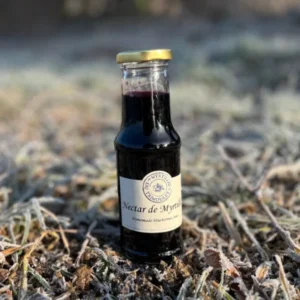 Nectar de myrtille artisanal Myrtilles du Trimoulet format 20cl, extraction vapeur et production de Creuse