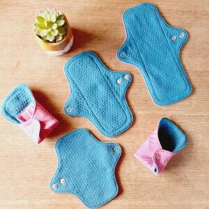 Serviette hygiénique ou urinaire lavable, 3 tailles, Fait main, Ecoresponsable par Laurilou création