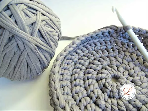 Panier de rangement au crochet, Fait main, Ecoresponsable, Surcyclage, Upcycling de Laurilou Création