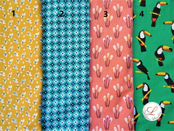 Tissu sac à salades par Laurilou création