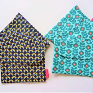 Pochette pour serviette hygiénique, Fait main, Ecoresponsable de Laurilou création