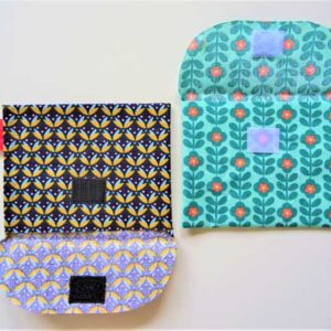 Pochette pour serviette hygiénique, Fait main, Ecoresponsable de Laurilou création