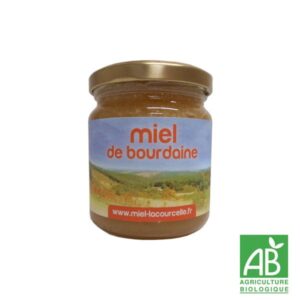 Miel bio de Bourdaine doux et floral produit par Miel Lacourcelle