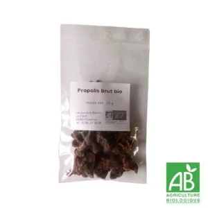 Propolis bio produit par miel Lacourcelle