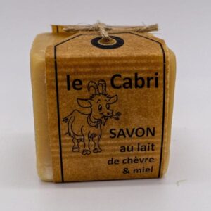 Le Cabri savon pour peaux sèche au lait de chèvre et miel par Fabrique du Bois Vignaud