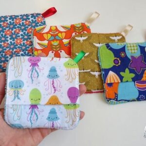 Gant pour utiliser les fins de savons, Fait main, Ecoresponsable par Laurilou Création