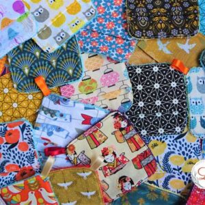 Gant pour utiliser les fins de savons, Fait main, Ecoresponsable par Laurilou Création