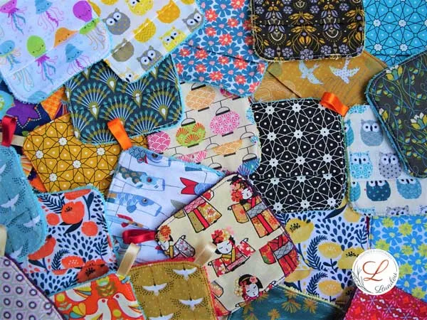 Gant pour utiliser les fins de savons, Fait main, Ecoresponsable par Laurilou Création