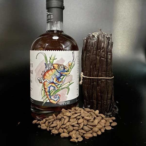 Rhum arrangé Café Bourbon Pointu et Vanille Bourbon "M. Kafévani" par Les Rhums Gadyamb