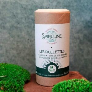 Paillettes de Spiruline produit par aliment terre Spiruline en Corrèze