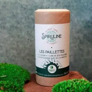 Paillettes de Spiruline produit par aliment terre Spiruline en Corrèze