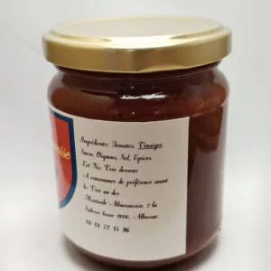 Ketchup artisanal produite par Moutarde Albussacoise à Albussac en Corrèze