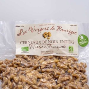 Cerneaux de noix bio produit par Les Vergers de Bourèges en Corrèze à Meyssac