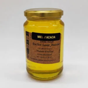 Miel d'acacia non chauffé produit par Rucher Saint-Antoine Maison Frullani