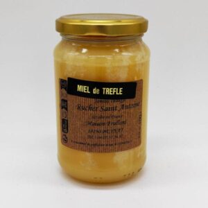 Miel de Trefle non chauffé produit par Rucher Saint-Antoine