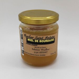 Miel de bourdaine non chauffé 250g Rucher Saint Antoine Maison Frullani