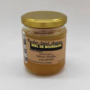 Miel de bourdaine non chauffé 250g Rucher Saint Antoine Maison Frullani