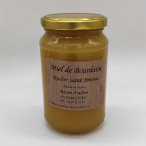 Miel de bourdaine non chauffé 500g Rucher Saint Antoine Maison Frullani