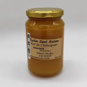 Miel de Châtaignier non chauffé produit par Rucher Saint-Antoine Maison Frullani