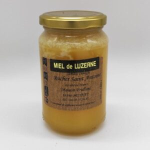 Miel de Luzerne non chauffé produit par Rucher Saint-Antoine Maison Frullani