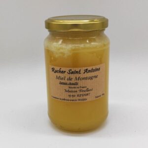 Miel de montagne non chauffé produit par Rucher Saint-Antoine Maison Frullani
