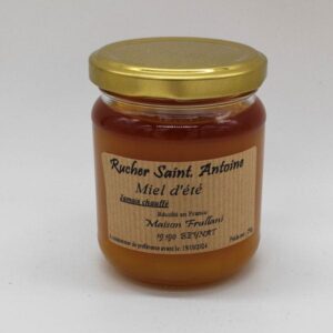Miel d'été non chauffé produit par Rucher Saint-Antoine Maison Frullani