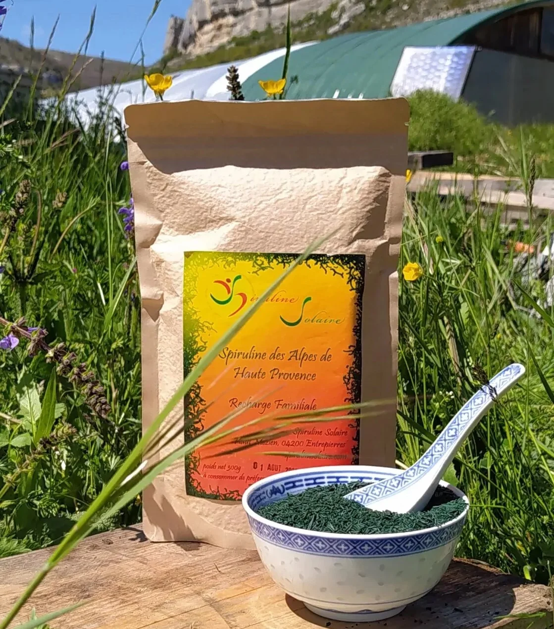 Spiruline en Paillettes Croustillantes