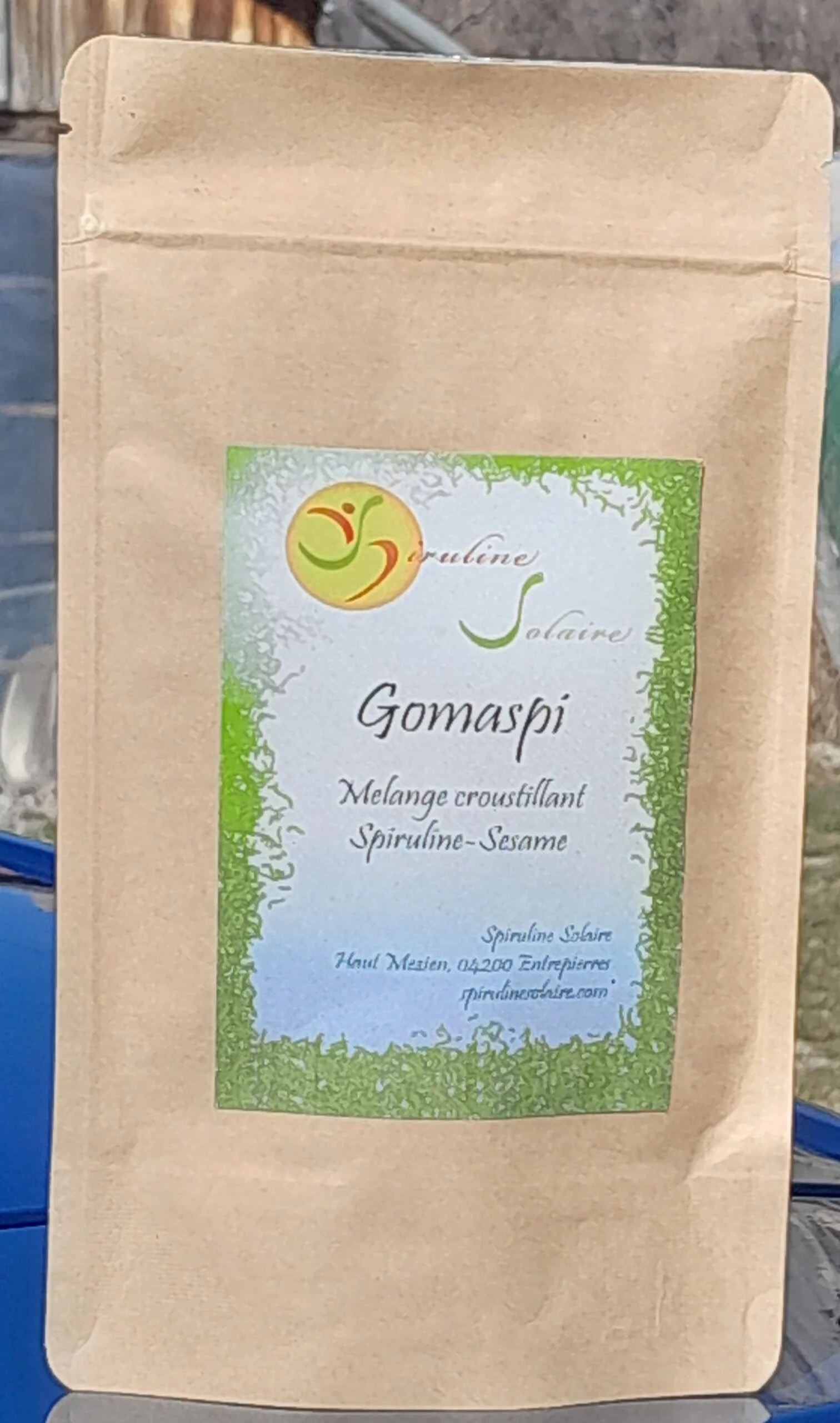Spiruline-Gomasio Gomaspi 120g