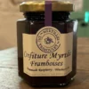 Confiture artisanale myrtille framboise de Creuse certifiée HVE – Myrtilles du Trimoulet 70% fruits, pot 200g