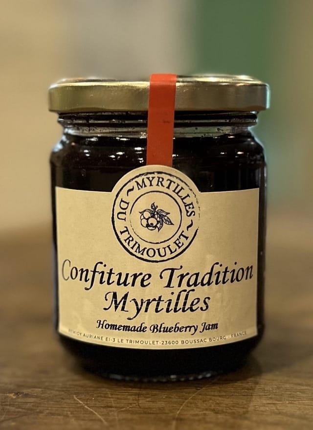 Confiture de Myrtille Artisanale - 200/750g - Saveur Intense Creuse