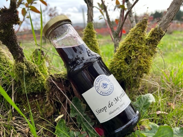 Sirop de myrtille concentré Creuse – 50cl boissons & cocktails